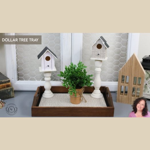 How to Make a High-End Wood Tray? - Rustic Chic by Designs By Gaddis