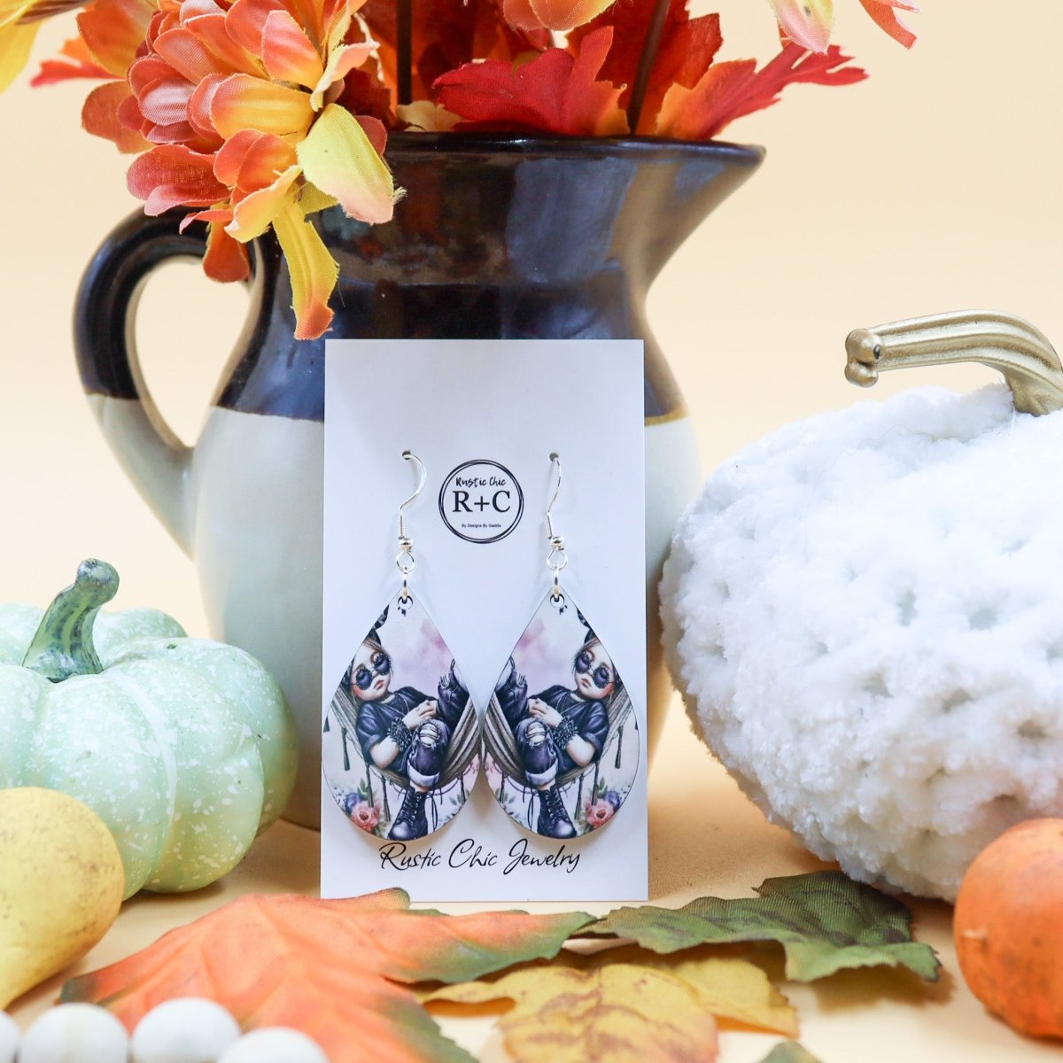 Rustic Chic by Designs By GaddisCool Kid Teardrop Earrings