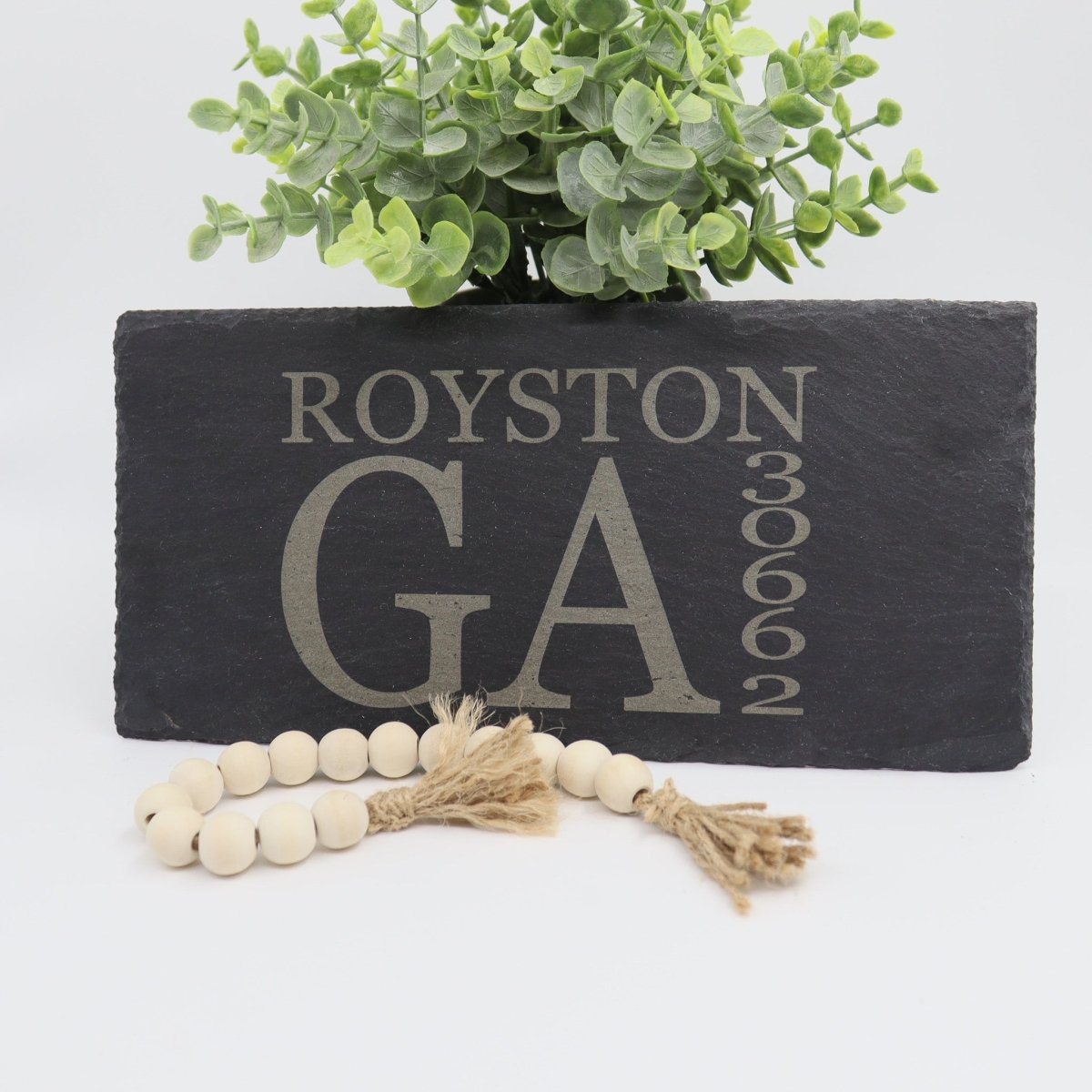 Rustic Chic by Designs By GaddisHometown Slate Cheese Board