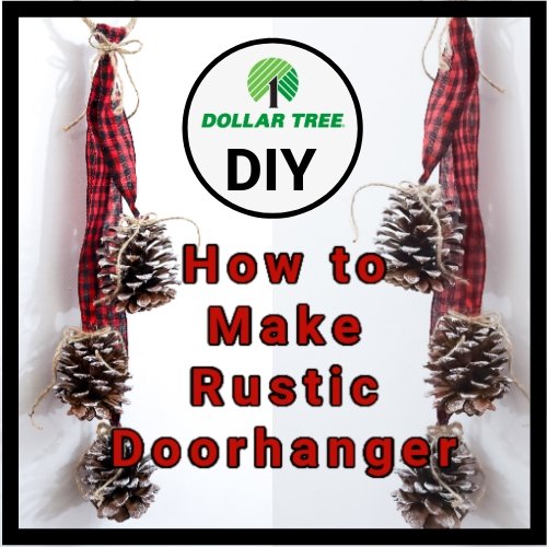 How to Make a Rustic Farmhouse Door Hanger | Designs By Gaddis