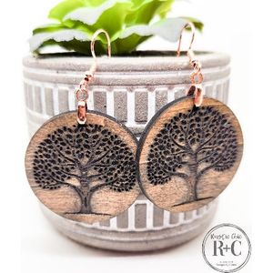 Tree of Life Earrings (Round)