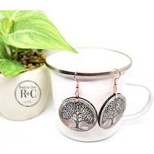 Tree of Life Earrings (Round)