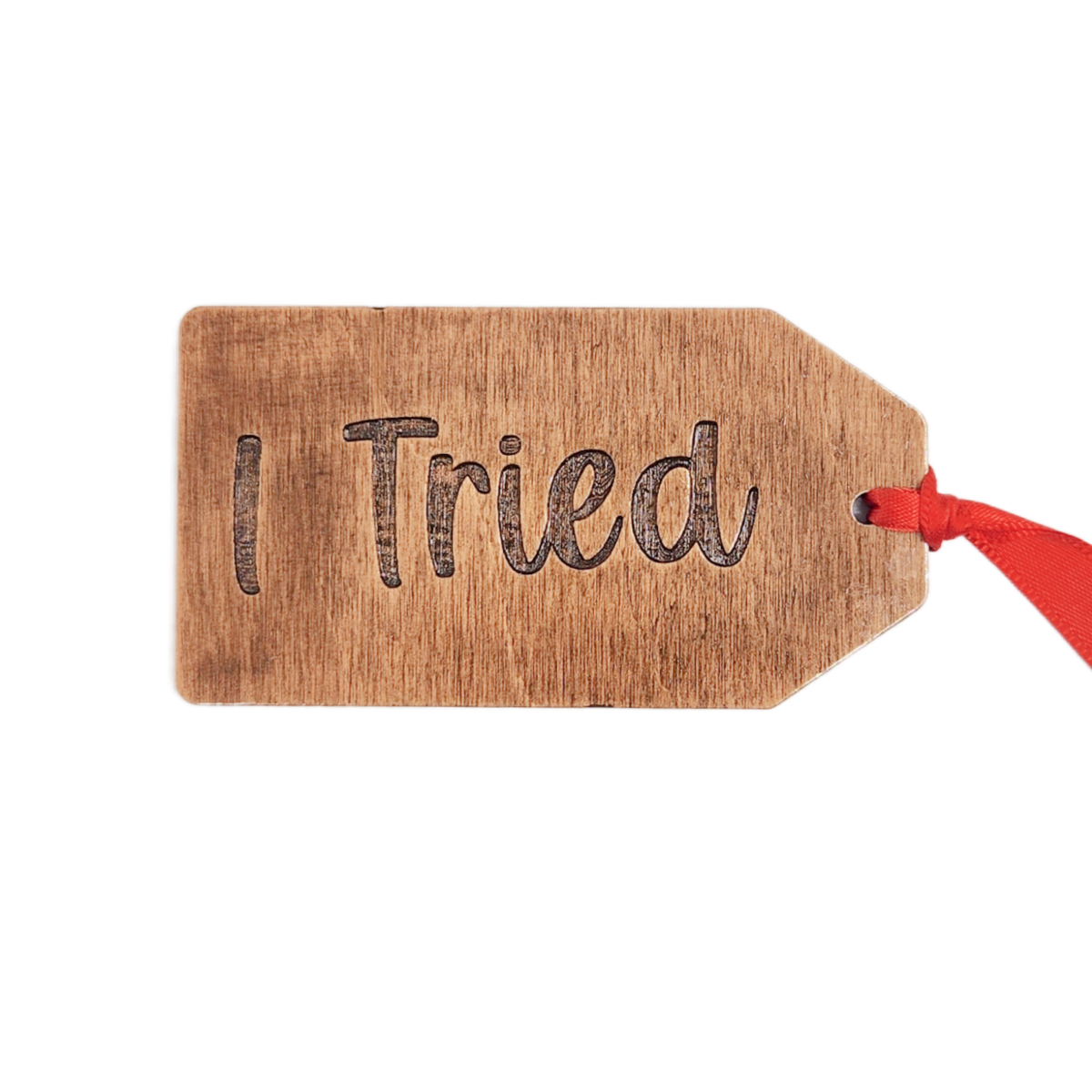 Funny Phrase Wood Gift/Stocking Tags