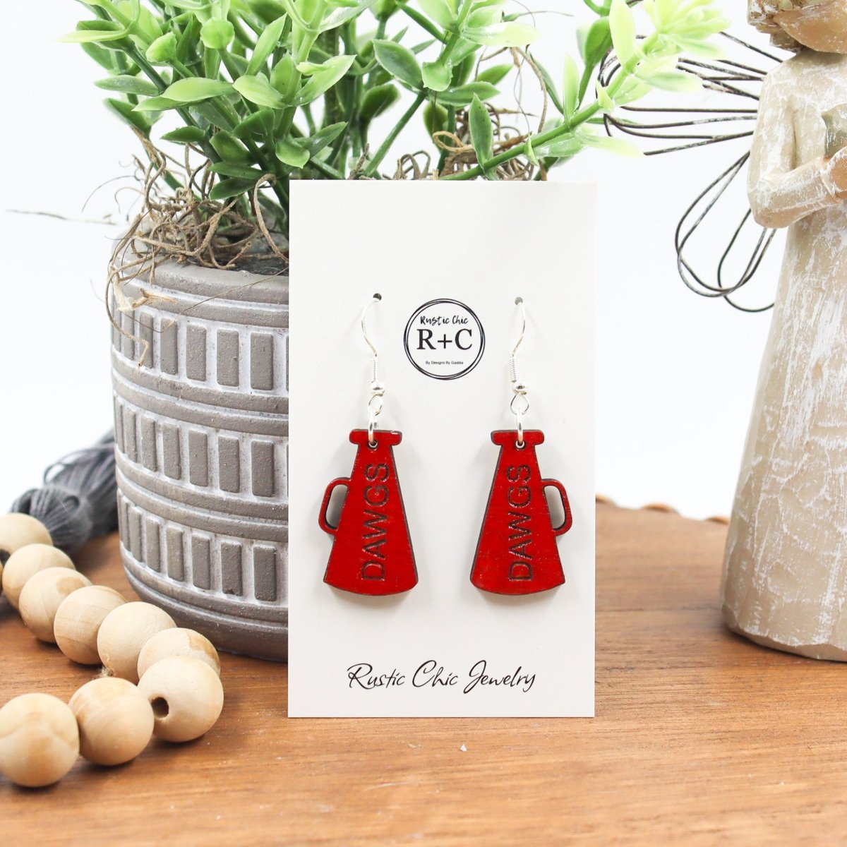 Rustic Chic by Designs By GaddisMegaphone Drop Earrings