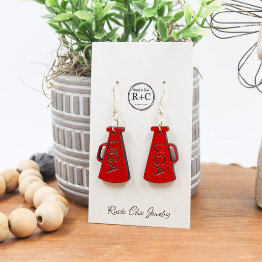 Rustic Chic by Designs By GaddisMegaphone Drop Earrings