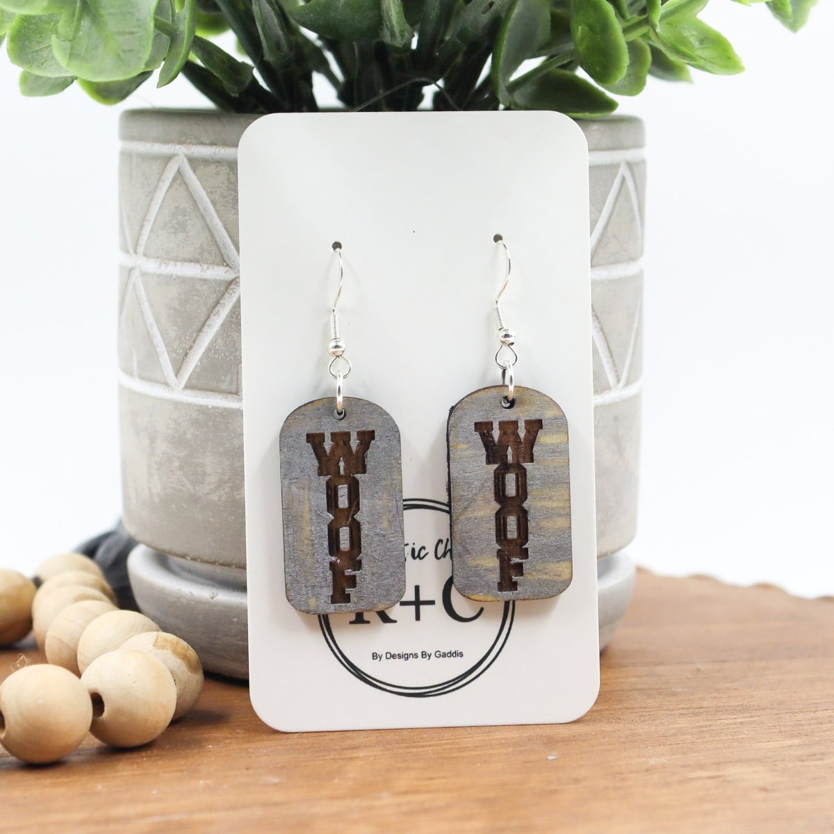 Rustic Chic by Designs By GaddisGeorgia Woof Drop Earrings