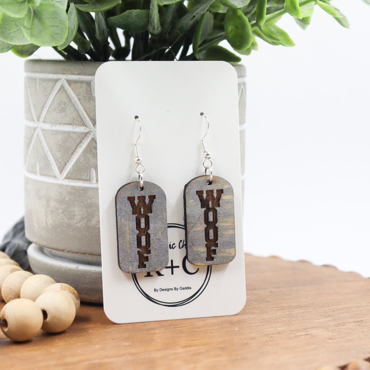 Rustic Chic by Designs By GaddisGeorgia Woof Drop Earrings