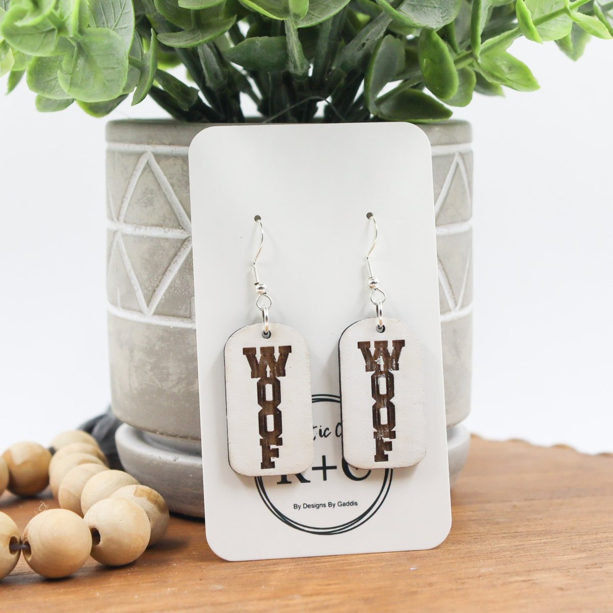 Rustic Chic by Designs By GaddisGeorgia Woof Drop Earrings