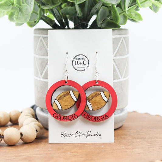 Rustic Chic by Designs By GaddisGeorgia Round Drop Earrings