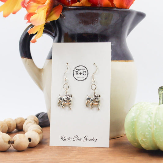 Rustic Chic by Designs By GaddisBulldog Drop Earrings