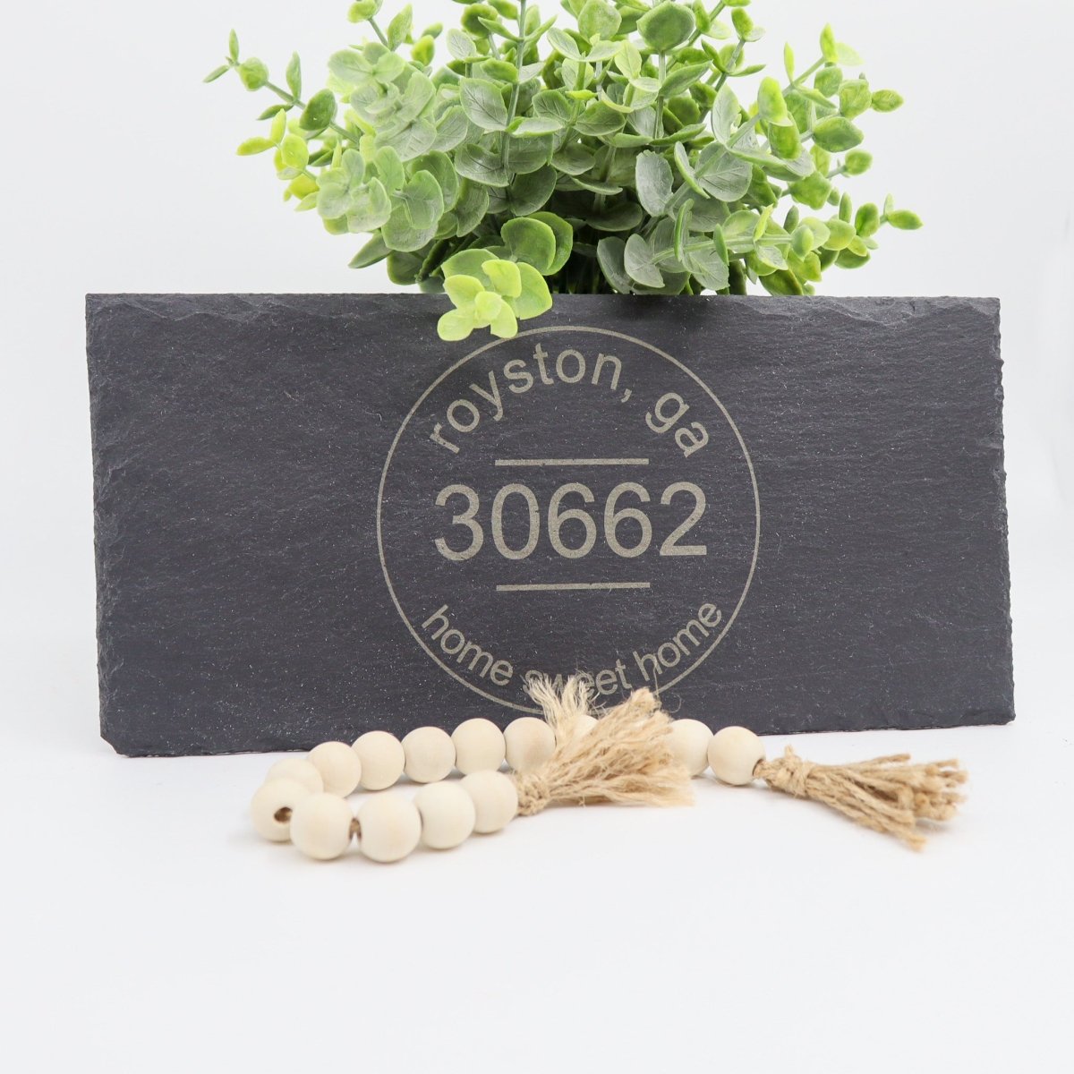 Rustic Chic by Designs By GaddisHometown Slate Cheese Board