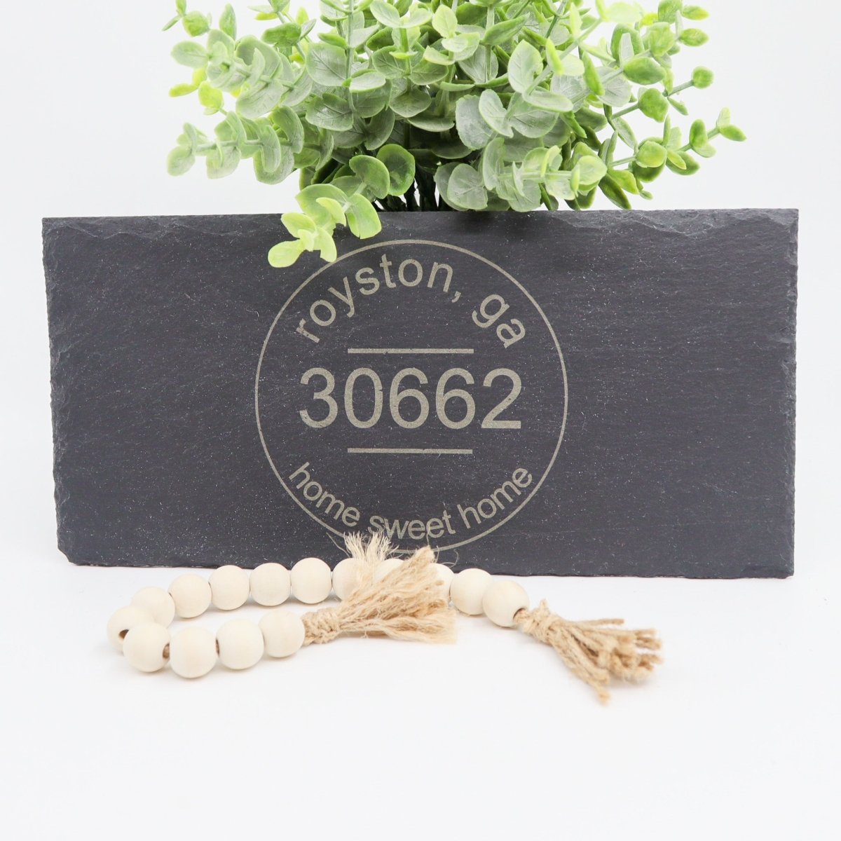 Rustic Chic by Designs By GaddisHometown Slate Cheese Board