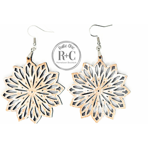 Floral Cut Out Earrings